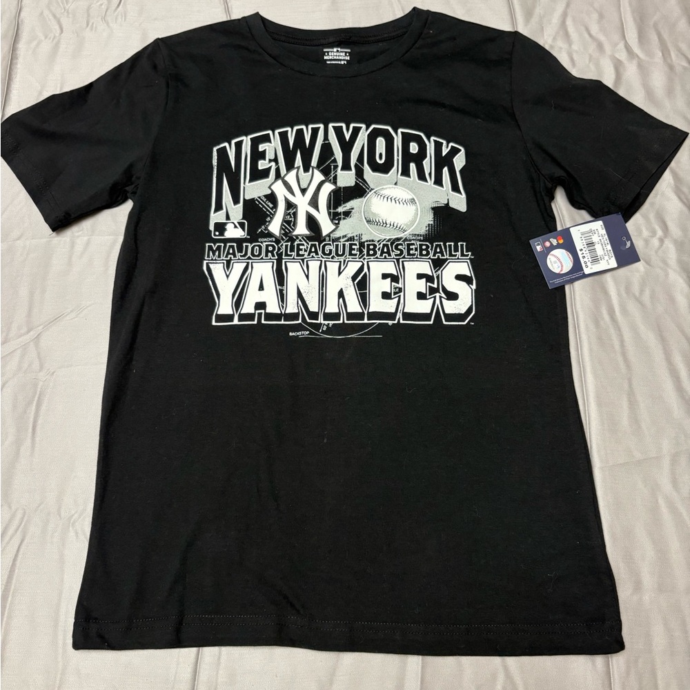 Genuine Merchandise New York Yankees MLB Boys XL Black Baseball Shirt